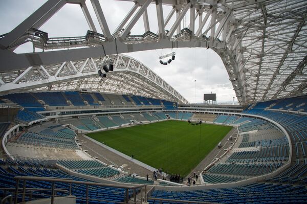Реконструкция стадиона Фишт в Сочи