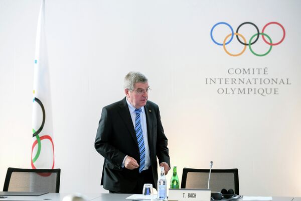 Президент Международного олимпийского комитета (МОК) Томас Бах