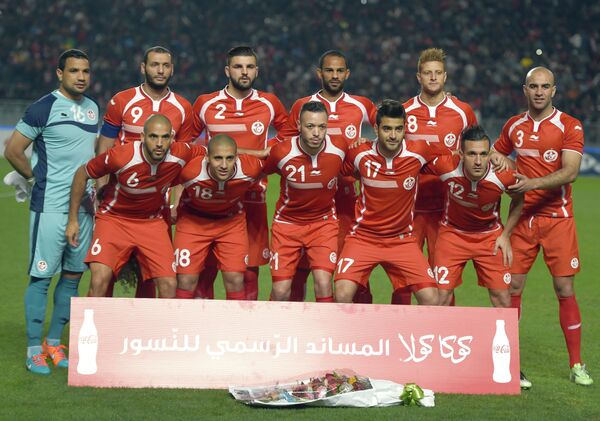 Футболисты сборной Туниса