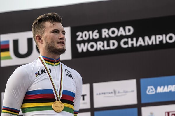 Чемпион мира 2016 года среди велогонщиков не старше 23 лет немец Марко Матис