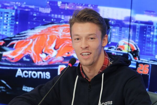 Гонщик команды Формулы-1 Toro Rosso Даниил Квят