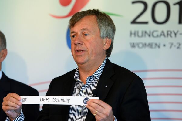 Президент Европейской федерации гандбола (EHF) Михаэль Видерер