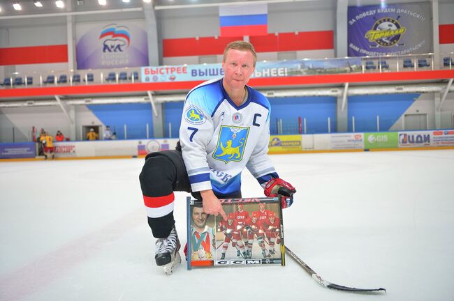 Форвард ХК Псков Андрей Афанасьев вошел в Клуб Сергея Макарова, забросив 150 шайб