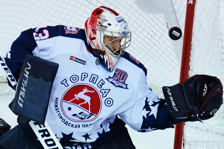 Вратарь ХК Торпедо Илья Проскуряков Вратарь ХК Торпедо Илья Проскуряков