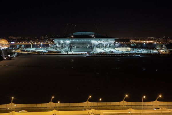 Строительство стадиона Санкт-Петербург