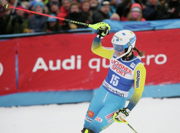 Шведская горнолыжница Мария Пиетиля-Хольмнер