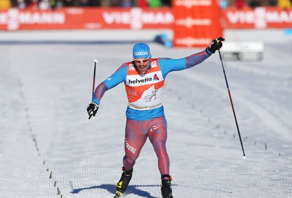 Сергей Устюгов одержал пять побед подряд на Тур де Ски