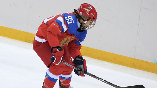 Хоккеистка сборной России Елена Дергачева