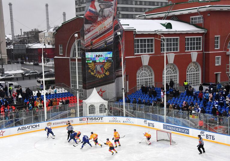 Эпизод матча Динамо (Балашиха) - Химик