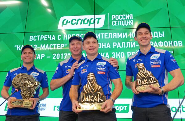 Андрей Каргинов, Владимир Чагин, Эдуард Николаев и Дмитрий Сотников (слева направо)