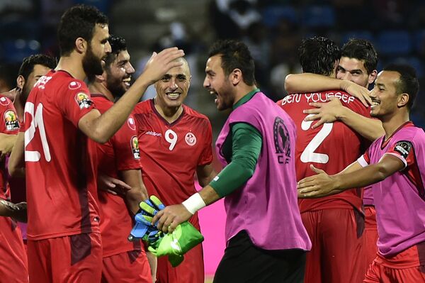 Футболисты сборной Туниса