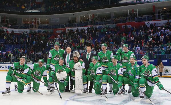 Хоккеисты дивизиона Чернышева, победившие в Матче звезд КХЛ
