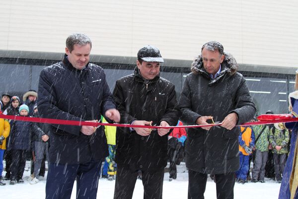 Открытие первой уличной площадки ГТО в Уфе