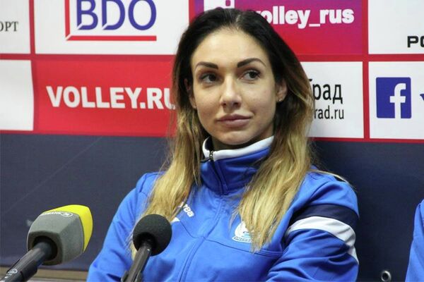 Волейболистка краснодарского Динамо Елена Гендель