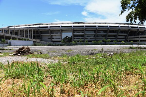 Состояние стадиона Маракана в Рио-д-Жанейро, 2017 год