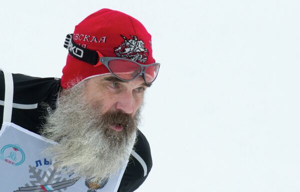 Участник всероссийской массовой лыжной гонки Лыжня России - 2017