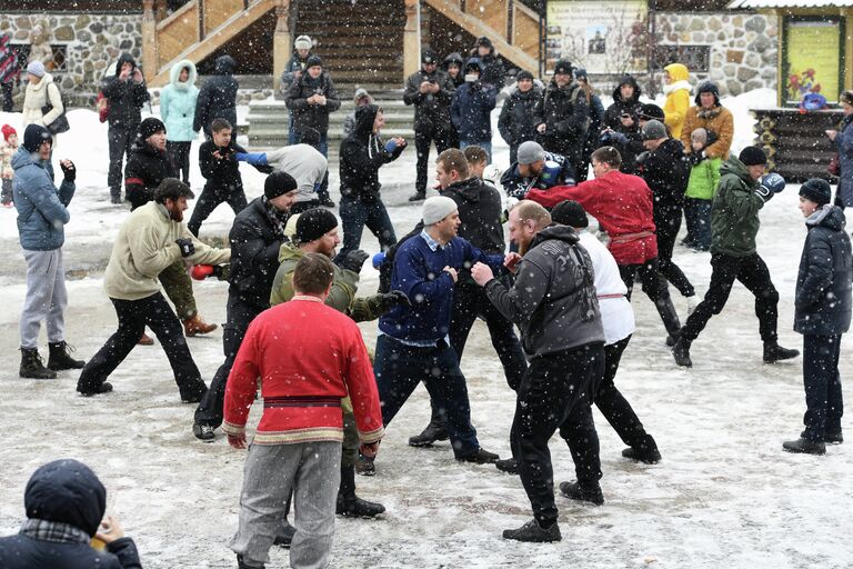 Участники кулачных боев