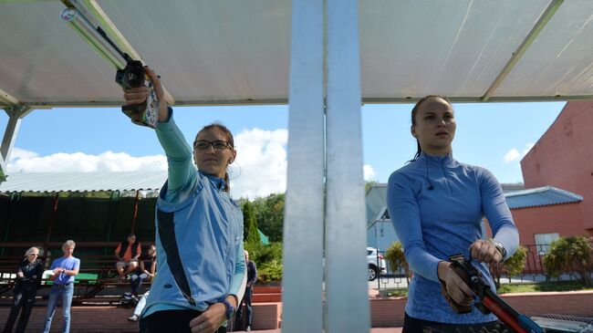 Екатерина Хураськина и Алисэ Фахрутдинова (слева направо)