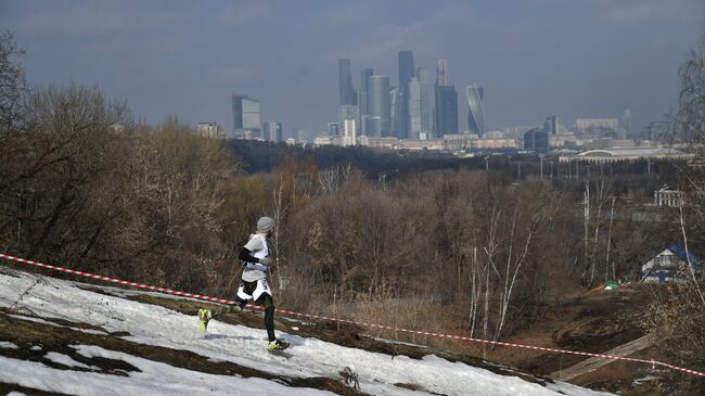 Вид на Москву с Воробьевых гор