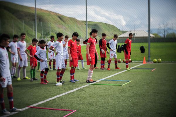 Региональный отборочный этап международного детского футбольного турнира Будущее зависит от тебя, проводимый компанией МегаФон, в Душанбе