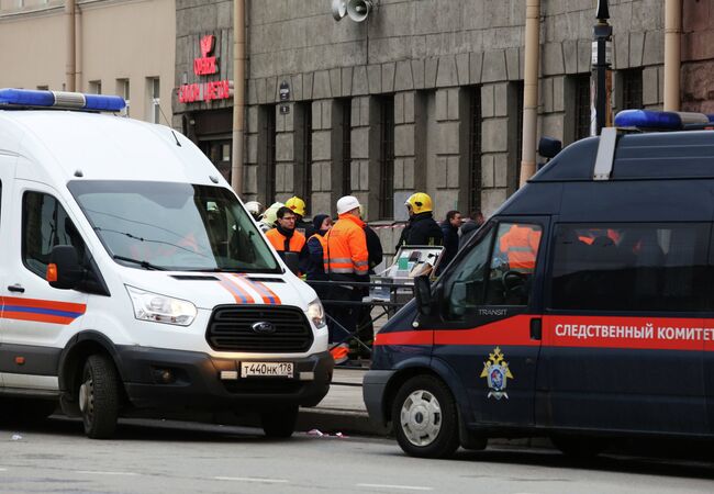 Взрыв в метро в Санкт-Петербурге