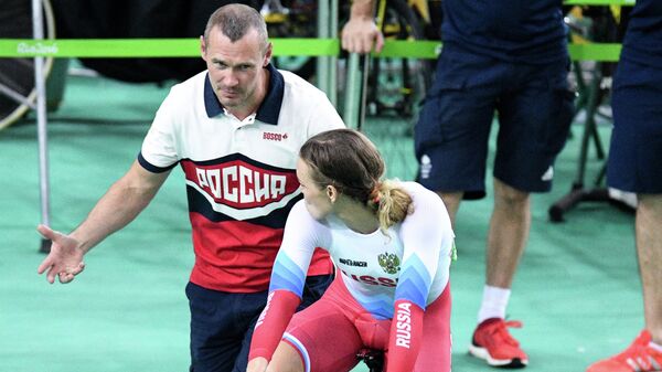 Тренер женской спринтерской группы сборной России Владимир Кирильцев (слева)