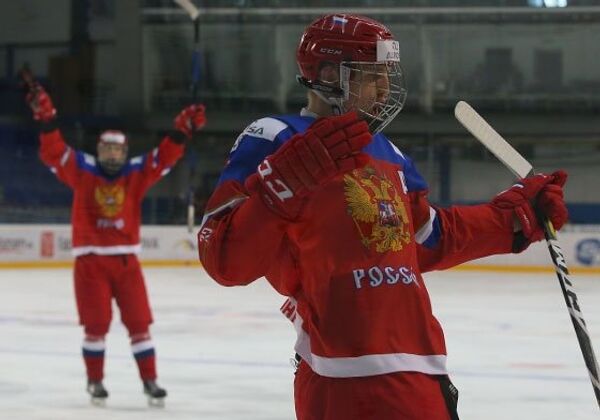 Хоккеисты юниорской сборной России (игроки до 18 лет)