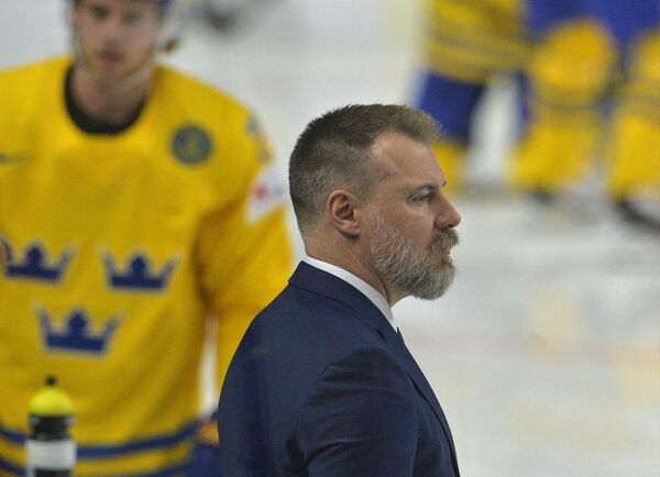 Главный тренер сборной Швеции Рикард Гренборг