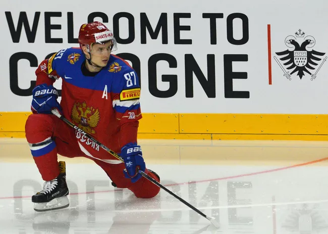 Форвард сборной России Вадим Шипачев