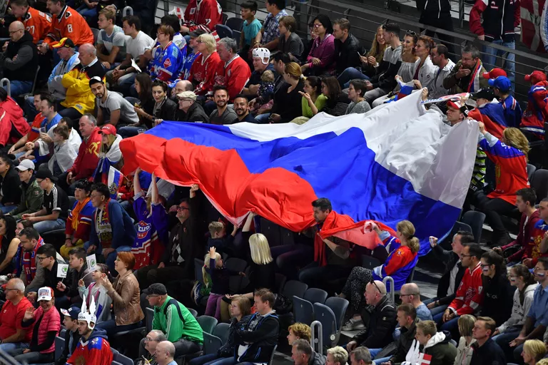 Российские болельщики Российские болельщики