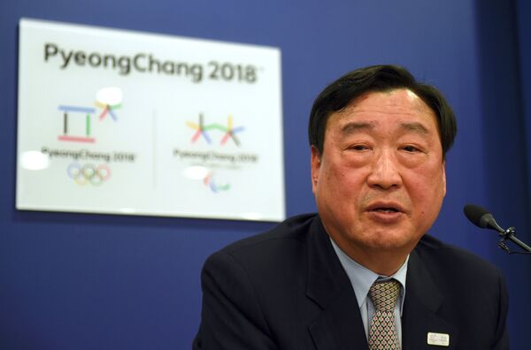 Президент организационного комитета зимней Олимпиады 2018 года в южнокорейском Пхенчхане Ли Хи Бом