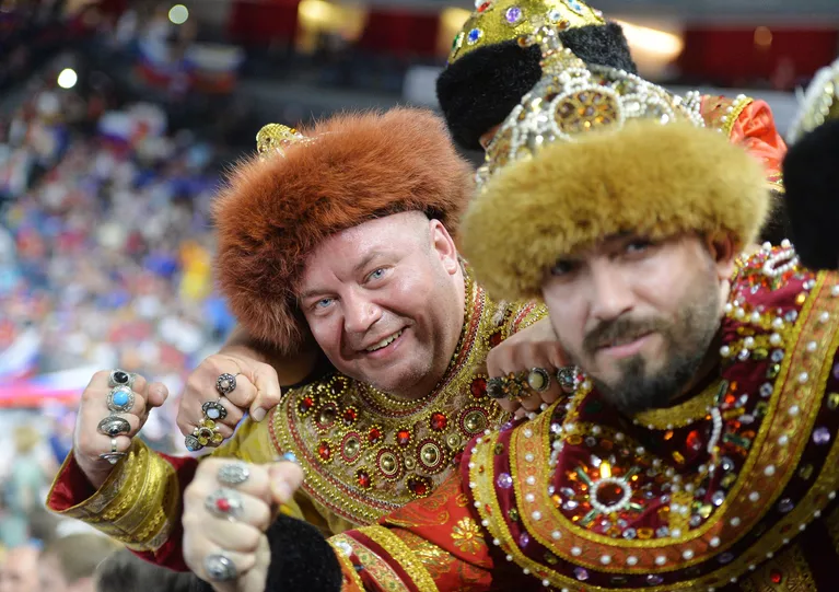 Болельщики сборной России Болельщики сборной России