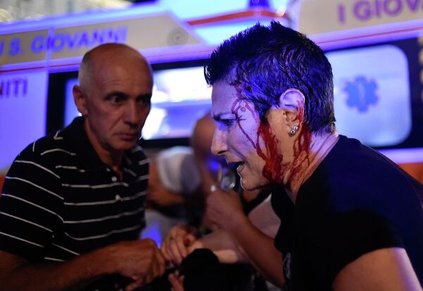 Болельщики Ювентуса, пострадавшие в давке в фан-зоне во время финала Лиги чемпионов
