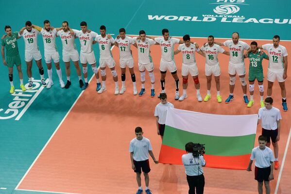 Волейболисты сборной Болгарии