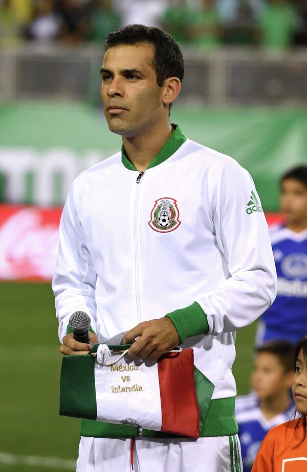 Капитан сборной Мексики по футболу Рафаэль Маркес