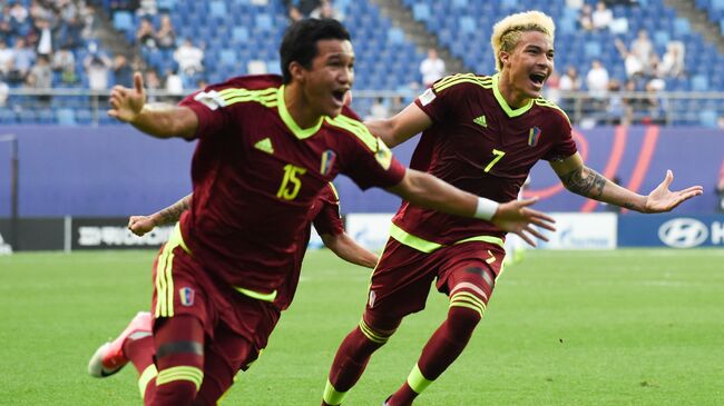 Футболисты молодежной сборной Венесуэлы