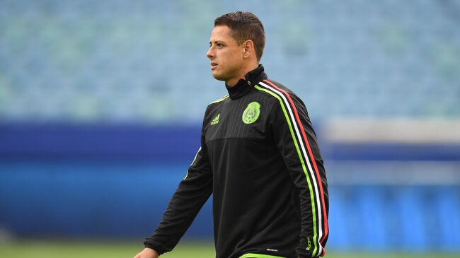 Форвард сборной Мексики Хавьер Эрнандес