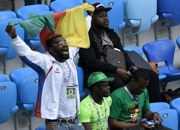 Болельщики сборной Камеруна