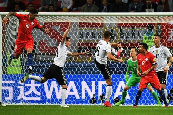 Игровой момент матча Германия – Чили