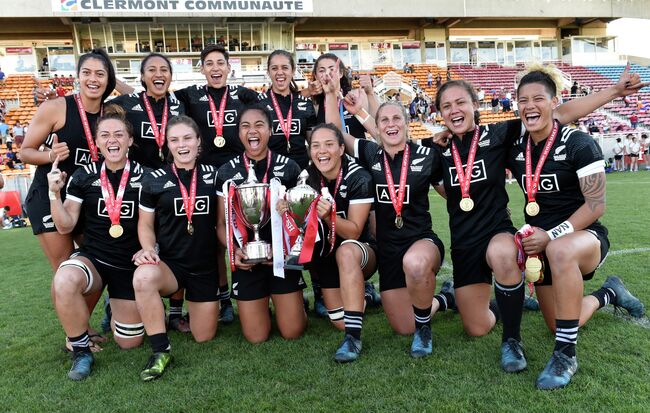 Игрок женской сборной Новой Зеландии по регби-7