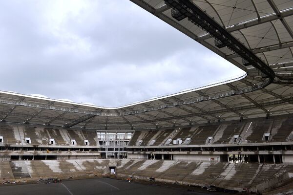 Строительство стадиона Ростов Арена
