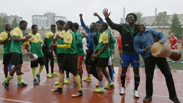 Сборная Камеруна по футболу. Архивное фото