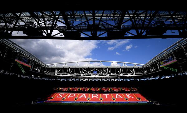 Стадион Спартак в Москве, на котором состоится матч за третье место Кубка конфедераций-2017 между сборными Португалии и Мексики