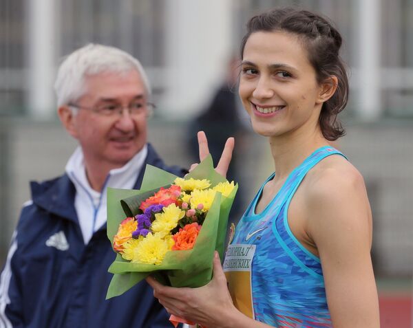 Российская легкоатлетка Мария Ласицкене (Кучина)