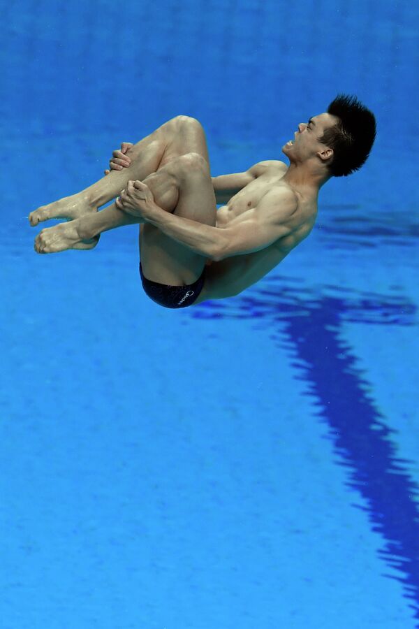 Китайский прыгун в воду Пэн Цзянь Фэн