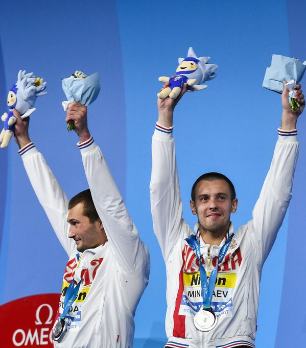 Александр Бондарь и Виктор Минибаев (слева направо)