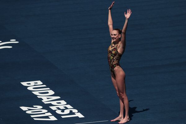 Олимпийская чемпионка 2016 года в синхронном плавании в группе Светлана Колесниченко