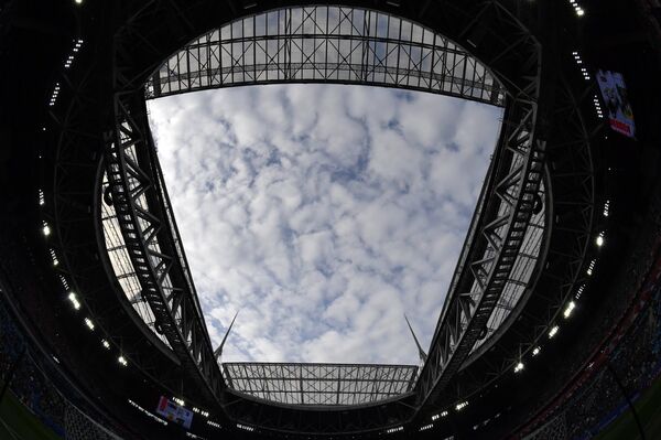 Небо над стадионом Санкт-Петербург