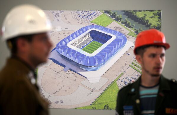 План будущего Стадиона Калининград