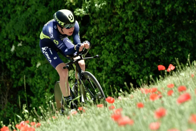 Австралиец Джек Хэйг из команды Orica-Scott